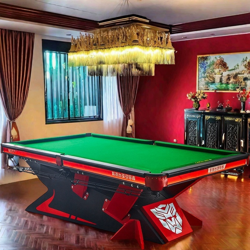Xin Juego de mesa de billar estrella evento de billar sala comercial de billar mesa de billar de aleación de madera maciza sala de billar casera mesa de billar