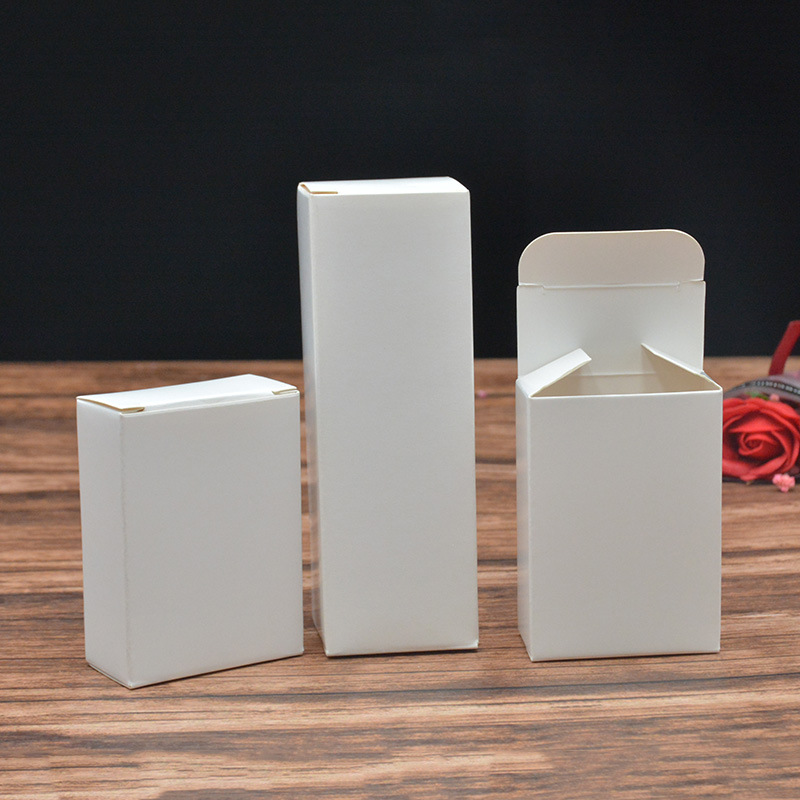 电子包装盒白盒白板纸中性包装盒批发通用小白盒白卡纸盒可印刷