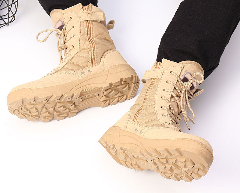 SWAT军迷战术作战靴