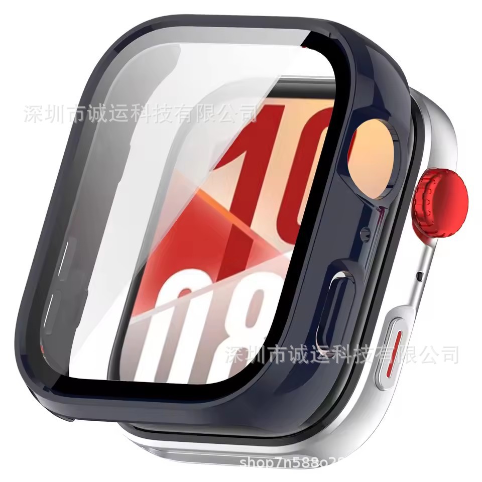 Suitable for Huawei Fit4 protective case, tempered full cover film integrated case, Huawei watch Fit4 pro watch case undefined