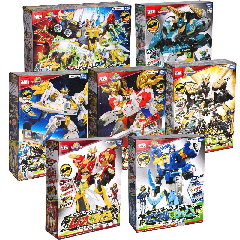 Domica TOMY Earth Vanguard No. CG-01 core pioneer flying car Lion King 155546 sound light car