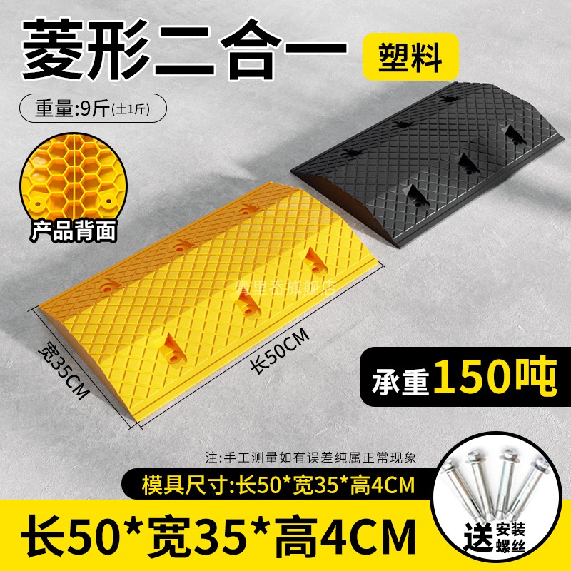 [내하중 150톤] 나일론 플라스틱 100*35*4CM + 나사