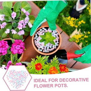 Foam Colorful Succulent Flower Pot Paving Sponge Particle Plant Ornaments Flower Pot Foam Decorative Small Flower Pot Bag