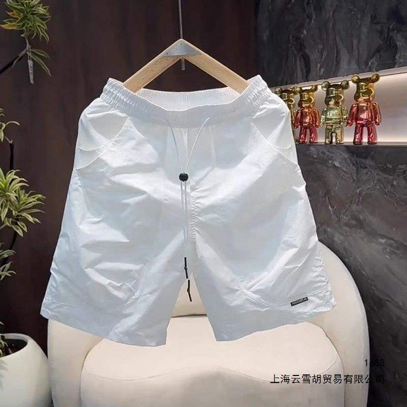 Summer Thin Pants Trendy Workwear Shorts for Men, Loose and Stylish Straight-Leg Casual Beach Shorts for Men Summer Thin Pants Trendy Workwear Shorts for Men, Loose and Stylish Straight-Leg Casual Beach Shorts for Men