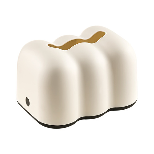 Yunduo tissue box desktop ins style tea paper box high-looking cream style wall hanging tissue box wholesale