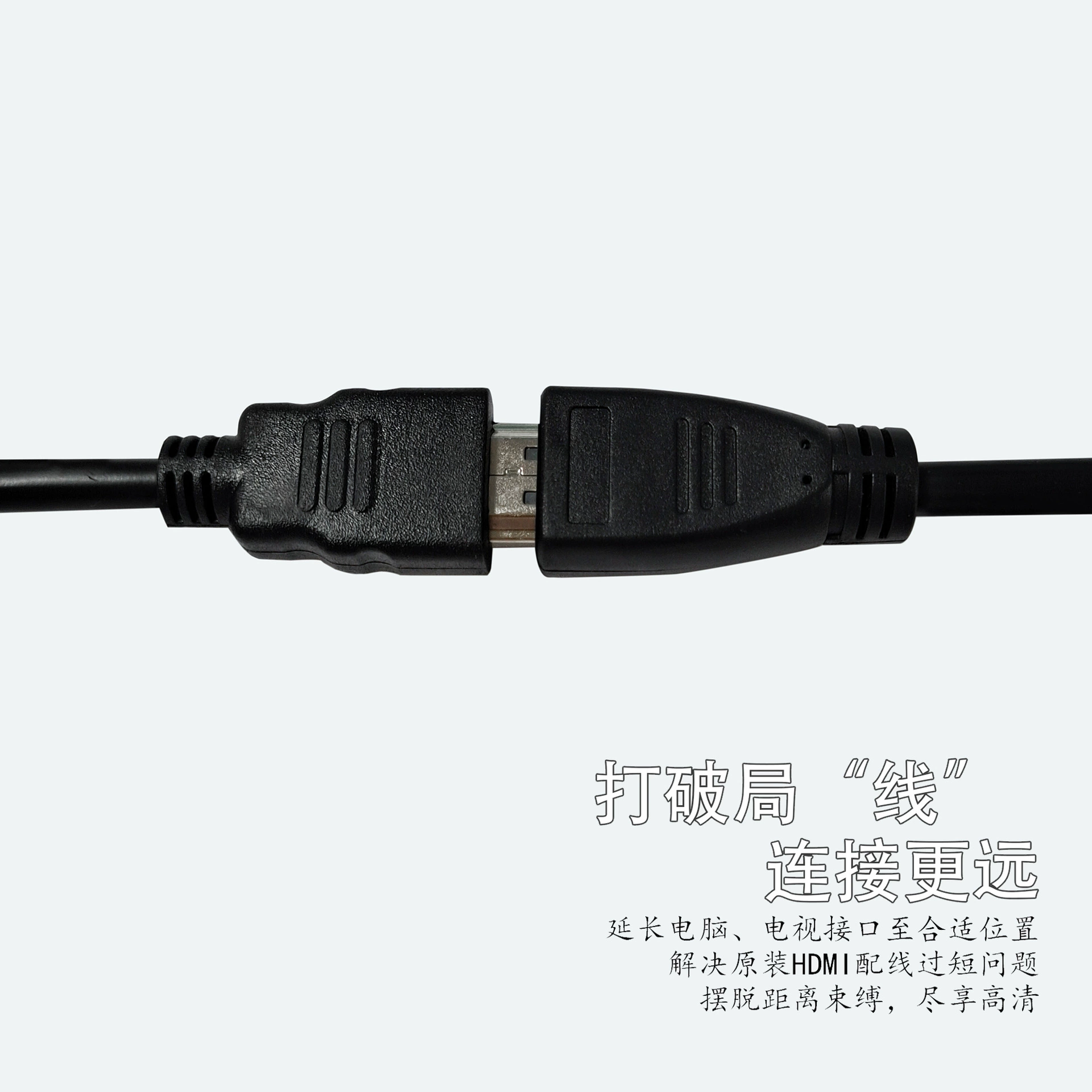 Кабель HDMI расширения игрового автомата монитора компьютера кабеля версии 0,2 m HD удлинительного кабеля 1,4 HDMI мужчина-к-Женский