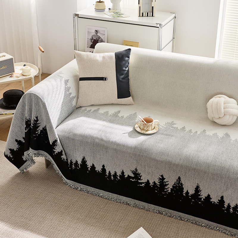 Toallas de sofá 2025 nuevas cuatro estaciones de sofá universal cubierta de cubierta de cubierta antideslizante cubierta de vientos en el mismo