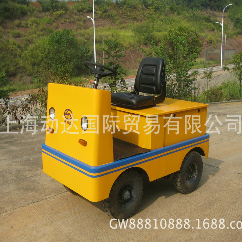 2吨电瓶牵引车，2吨蓄电池牵引车，出口电动牵引车