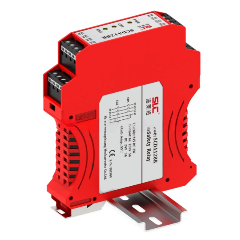 SLC Шлайгер SCDA128R модуль реле безопасности SCDA128R/N