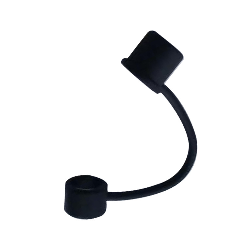 Cubierta de tapa a prueba de polvo de paja de silicona cubierta de vidrio de acero inoxidable tapón a prueba de polvo universal 8mm/10mm/12mm