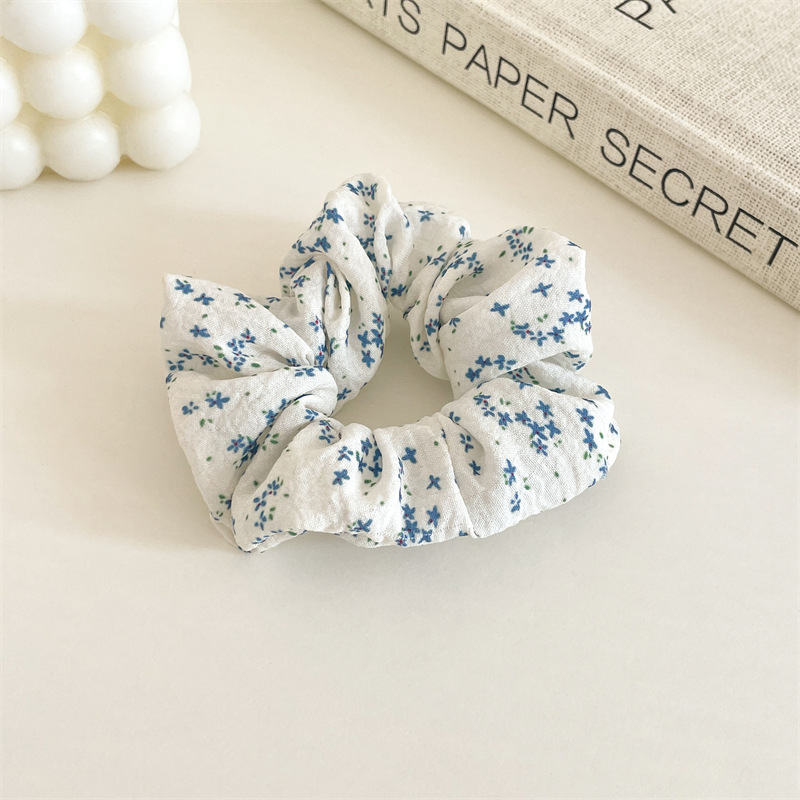 Pequeño, fresco y dulce, lazo para el cabello de intestino grueso, linda cuerda para el cabello a cuadros, atmósfera coreana, cuerda para el cabello, tocado de goma