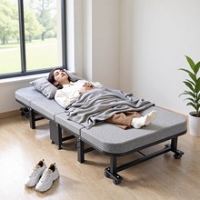 医院陪住收纳病房陪护折叠式沙发折叠床方便携带单人可收多功能