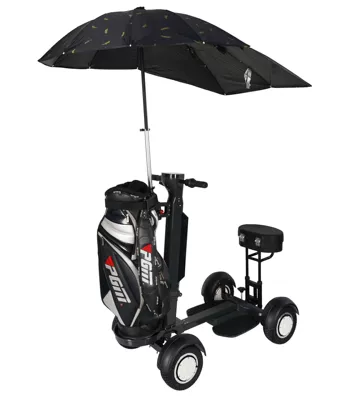Qatlanan elektrik skuterlər | Scooter Export Dropshipping - black-48v-imported-battery-cell-21ah-with-umbrella-and-seat