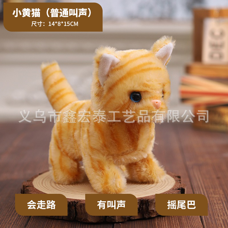 El gato amarillo (llamada normal)