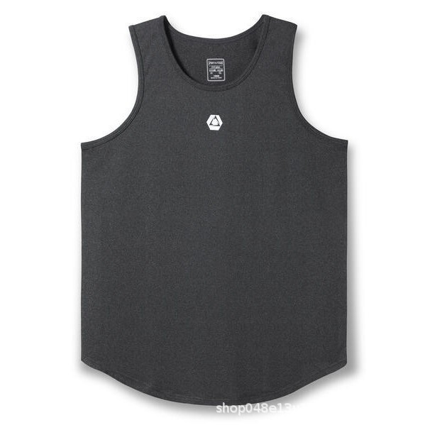 Vest Vest Summer Breathable Quick-Drying Sleeveless T-Shirt Fitness Coach Training Top Work Clothes Printed Logo