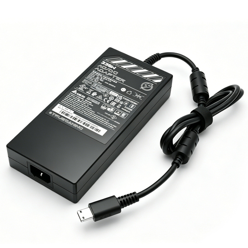 330W 20V16.5A Flat Port Charger Suitable for Msi Creator Z17 Hx Z16 Hx Titan Gt 330W 20V16.5A Flat Port Charger Suitable for Msi Creator Z17 Hx Z16 Hx Titan Gt