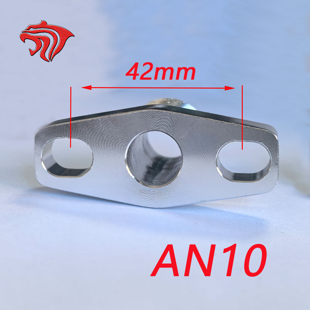 Car Modification Accessories an Aluminum Alloy Gt28Gt30 Turbocharger Flange Turbine Oil Inlet Repair Flange Sleeve