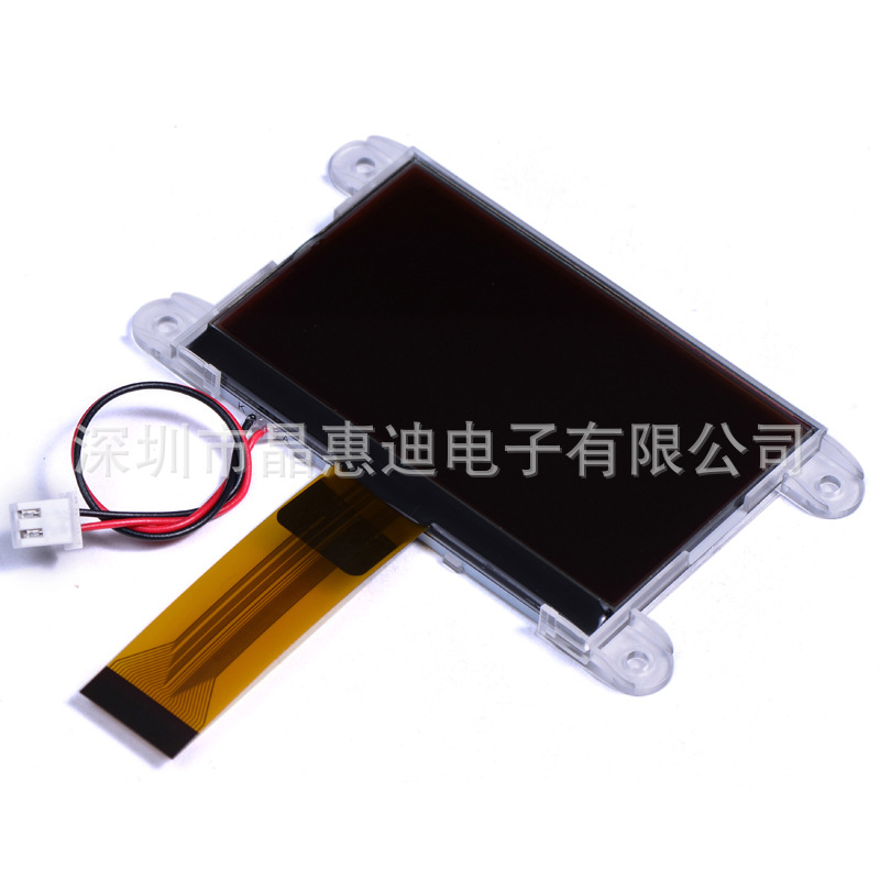 Һ��ģ��/128X64/����/2.8Ӣ��/JHD12864-G46IBSWD-BL/�ڵװ���