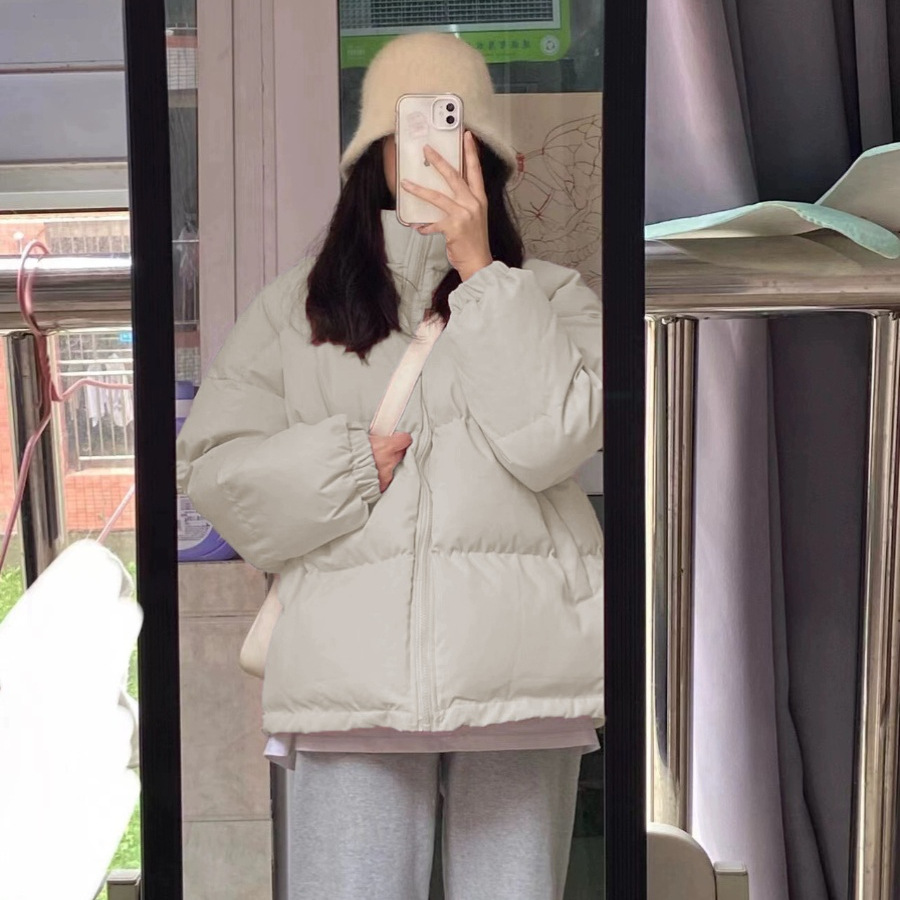 2026 New Winter Cotton Coat for Women, Petite Style, Korean-Style down Cotton Jacket, Oversized Trendy Cotton Padded Coat