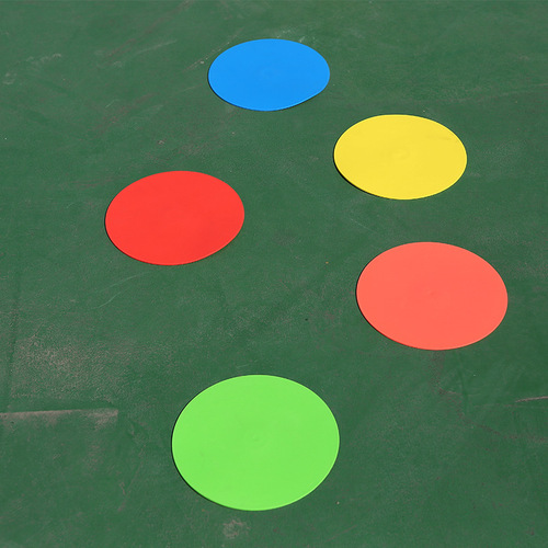 Football training plane logo disc logo disc logo disc training obstacle round mouth barrier pile landmark pad