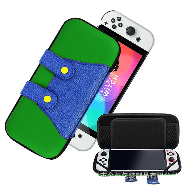 Interruptor bolsa de almacenamiento de Nintendo Mario bolsa de almacenamiento interruptor accesorios conveniente bolsa de almacenamiento digital