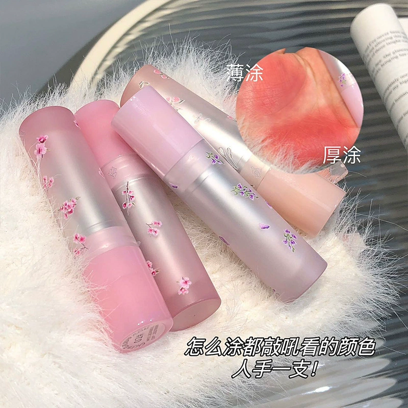 Lipstick, matte lip balm, lip gloss, translucent shading
