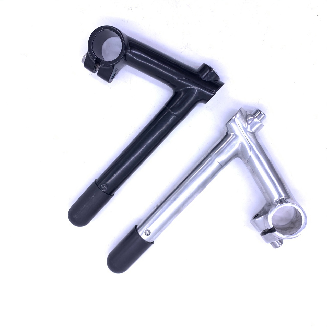 Retro aluminum alloy goose head metal folding handlebar stand bicycle dead flying riser faucet front extension riser