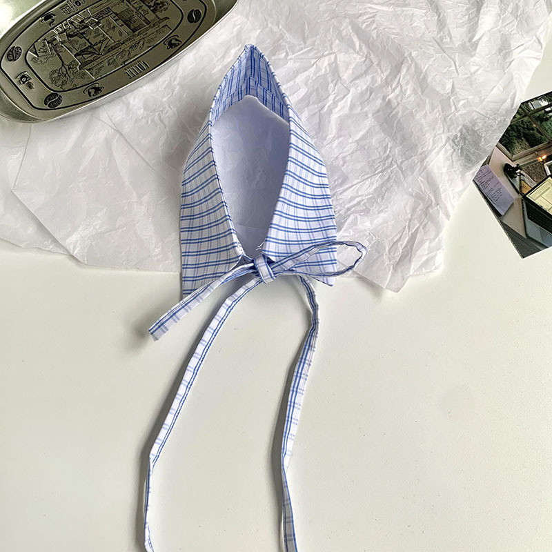 Rómbico azul y blanco para niños