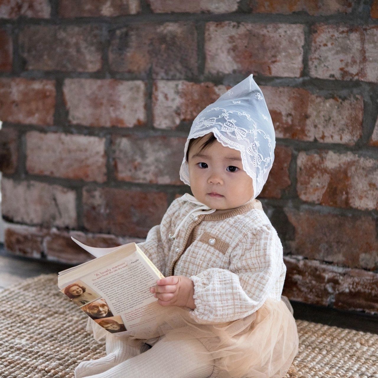 INS estilo coreano otoño niñas bebé de algodón princesa 100 días de edad Chanel estilo pelos envuelto mono mameluco vestido