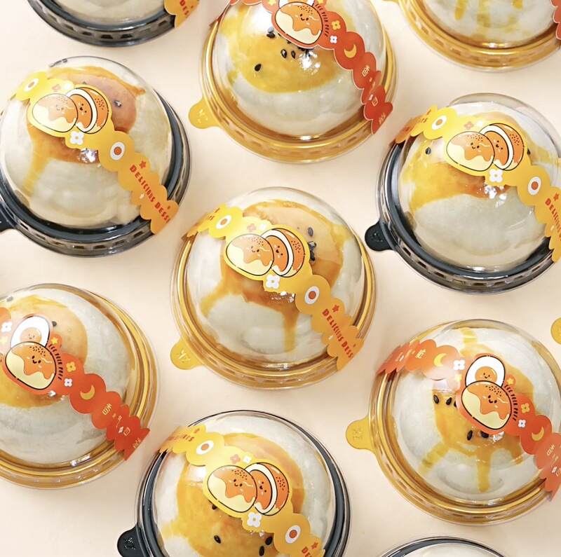 Egg Yolk Pastry Packaging Box, Blister-Packed Square and Round Individual Packaging Boxes, Mooncake and Snow Pastry Baking Packaging Boxes Egg Yolk Pastry Packaging Box, Blister-Packed Square and Round Individual Packaging Boxes, Mooncake and Snow Pastry Baking Packaging Boxes