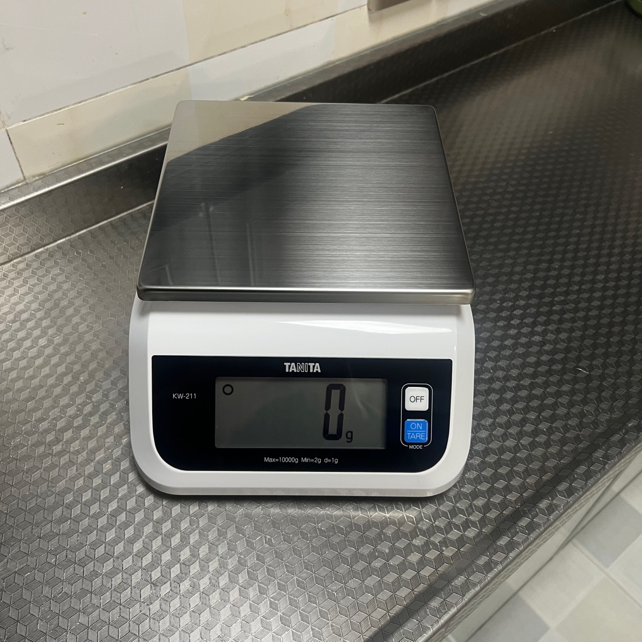 【防水】TANITA百利达日本牌KW-211厨房电子秤精准家用专用烘焙秤