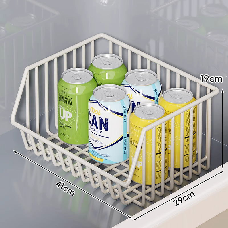 冰柜内部置物架子分隔栏多层隔层收纳筐冰箱冷柜冷冻专用分层神器|undefined