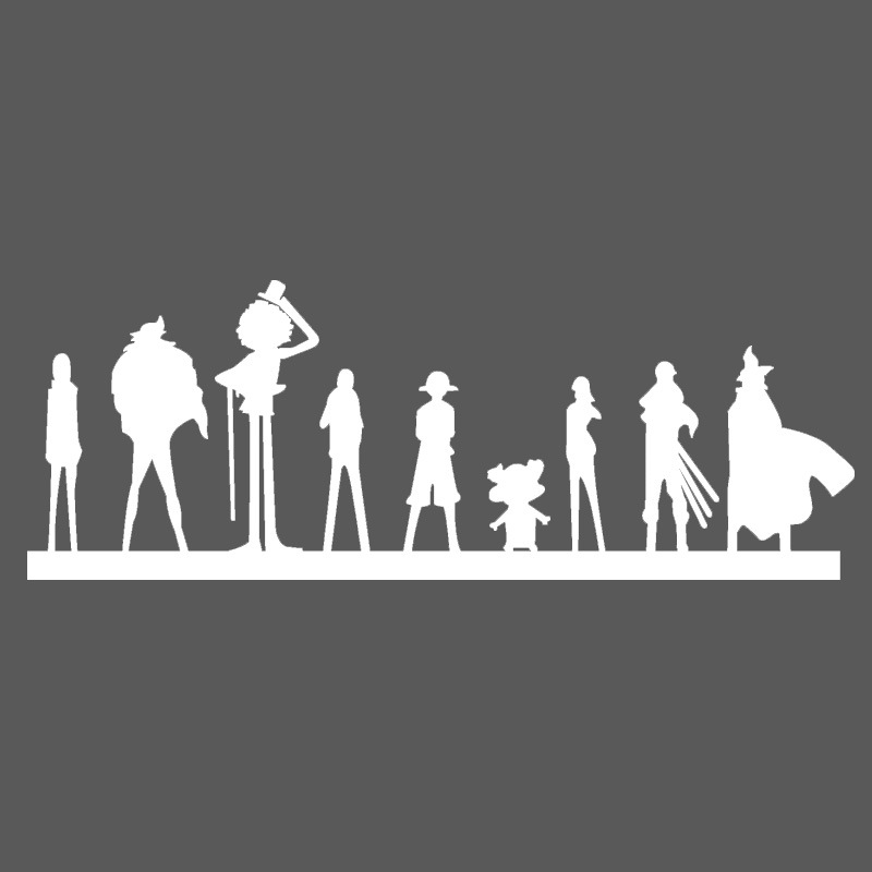 Straw hat pirates black