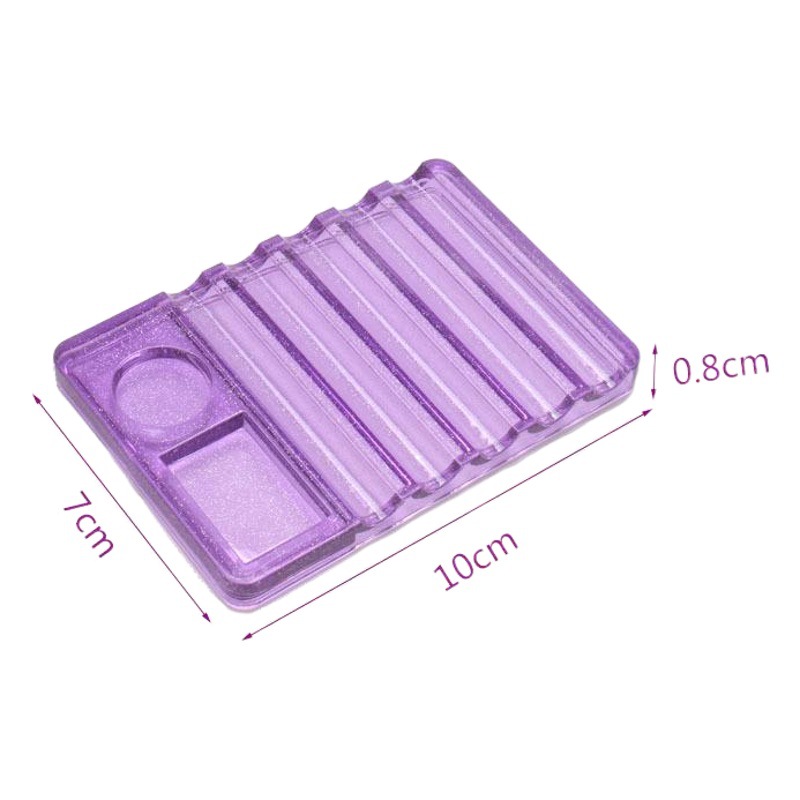 New Manicure Japanese Multi-use Pen Holder 5 Pen Holder with Color Disc Glue Manicure Pen Styling Pen Placement Tool