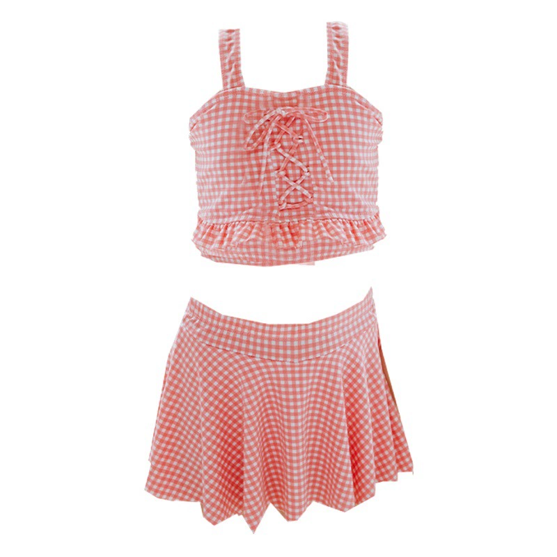 Детский Купальник оптом Princess Baby Девочка От 2 до 12 лет Детский пузырь Горячий весенний раздельный купальник для девочек