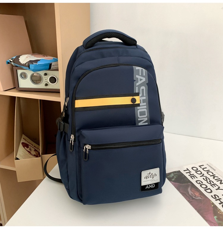 Kids Backpacks New Fashion Trend Backpack Large Capacity Outdoor Leisure Travel Bag Computer Bag Men's Backpack Student Schoolbag_voghion.com