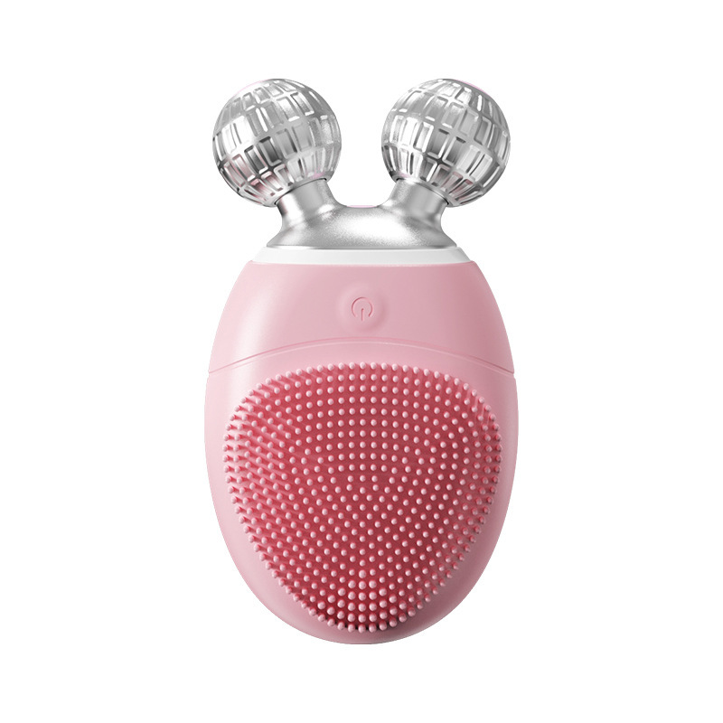 電動洗顔器女性洗顔神器顔ティラー塑性美容器電動マッサージ顔シリコン洗顔器|undefined