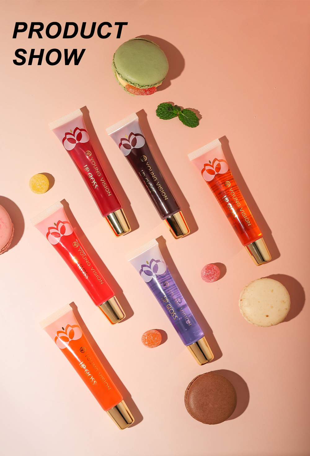 YOUNG VISION Glass Mirror Transparent Lip Oil, Lip Gloss, Mint Lip Liquid, Fruit Lip Gloss undefined
