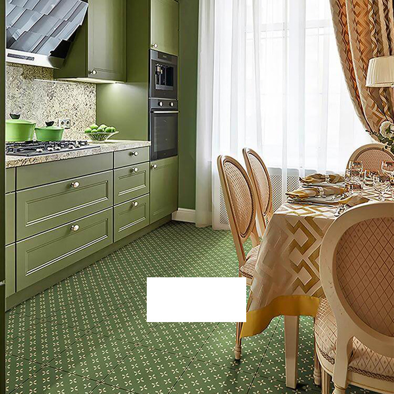 Guangdong Retro American-Style Floral Tiles for Kitchen and Bathroom, Popular in Internet-Famous Restaurants, Chains, Cafes, Hotels, and Guesthouses, Wall and Floor Tiles 200