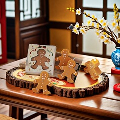 ジンジャーマンアロマクリスマスアロマキャンドルプレゼントcandle香りスタイルワックスクリスマスお土産置物