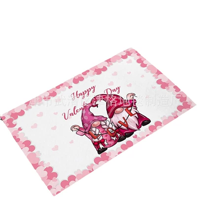 red love foot mat, Avtomobil döşəmə paspasları
