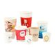 Wholesale disposable paper cup 9 oz paper cup custom printed logo thickened advertising paper cup cup printing custom