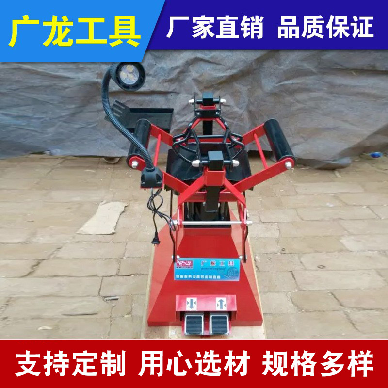 厂家销售 立式气动扩胎机 扩胎器 扒胎机 脚踏式带灯扩胎机