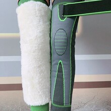 新款秋冬季 保暖加长款绑带 羊毛护膝 厂家批发