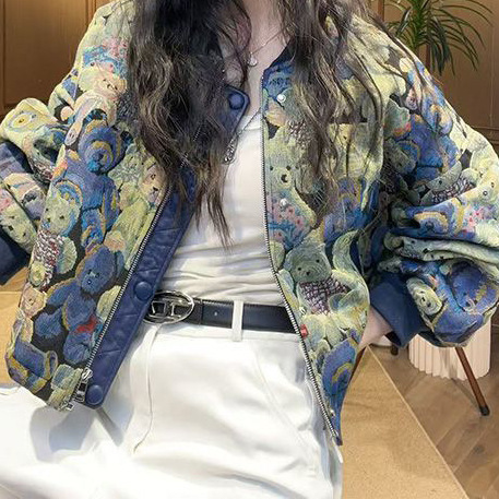 Chanel-Style Short Baseball Jacket for Women, Spring and Autumn 2026 New Niche Loose-Fitting Jacket