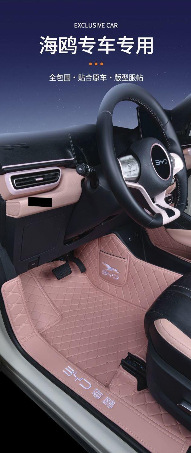 Suitable for BYD Seagull 2025 model interior, intelligent driving, free and dynamic, BYD Seagull floor mats, full coverage, dirt-resistant