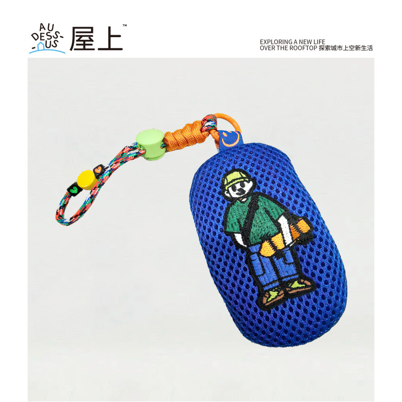 ドーパミン蚊よけバッグ、メッシュ素材、携帯用、アウトドアスポーツ用ペンダント、キュートで便利、ミニ収納、多機能ハンギングバッグ|undefined