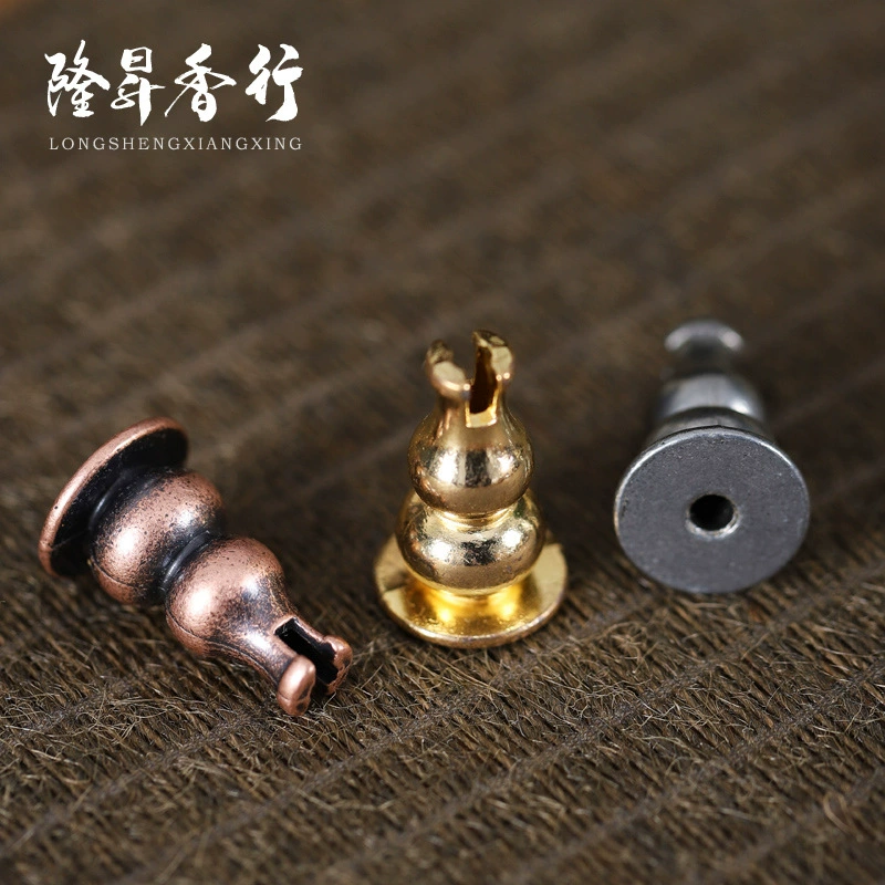 Медная тыква аксессуары для курильниц диспенсер для благовоний многофункциональная линия держателя ладана держатель для благовоний из сплава ладана Заводской магазин