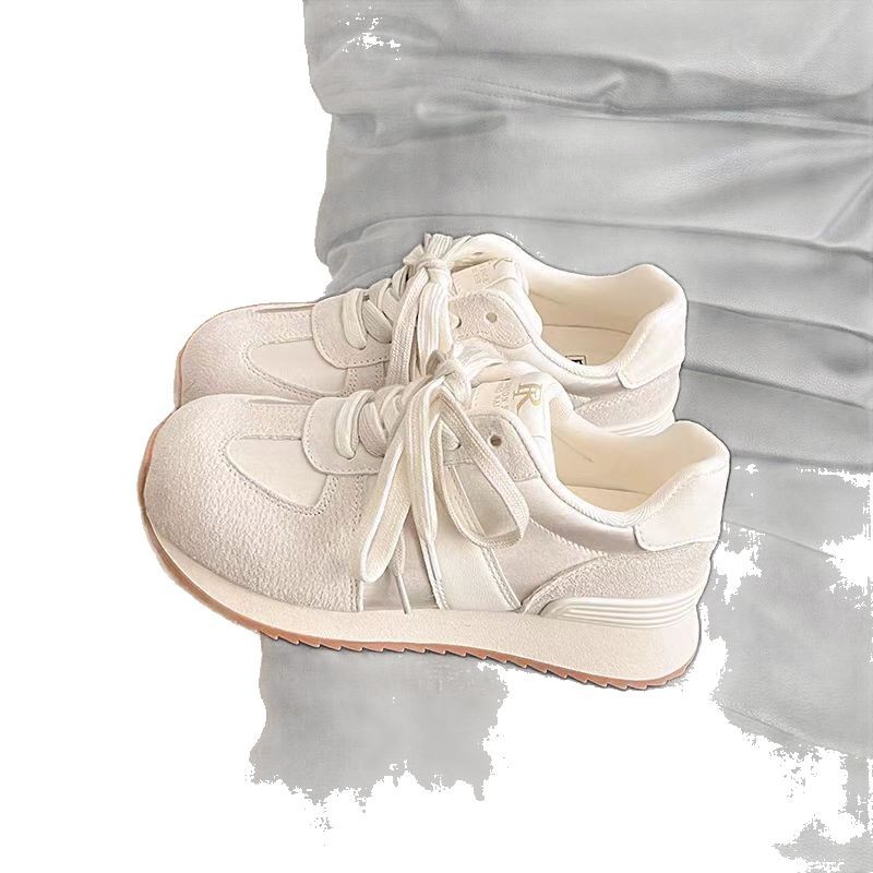 2025 nuevo estilo primavera y otoño entrenamiento alemán deportes correr ocio todo-fósforo mujer suela gruesa ligera cabeza redonda papá Forrest Gump zapatos más color