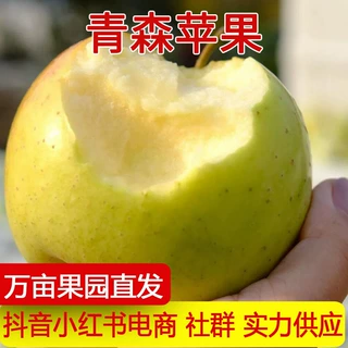 产地直发青森水蜜桃苹果明月苹果新鲜水果脆甜青森苹果一件代发
